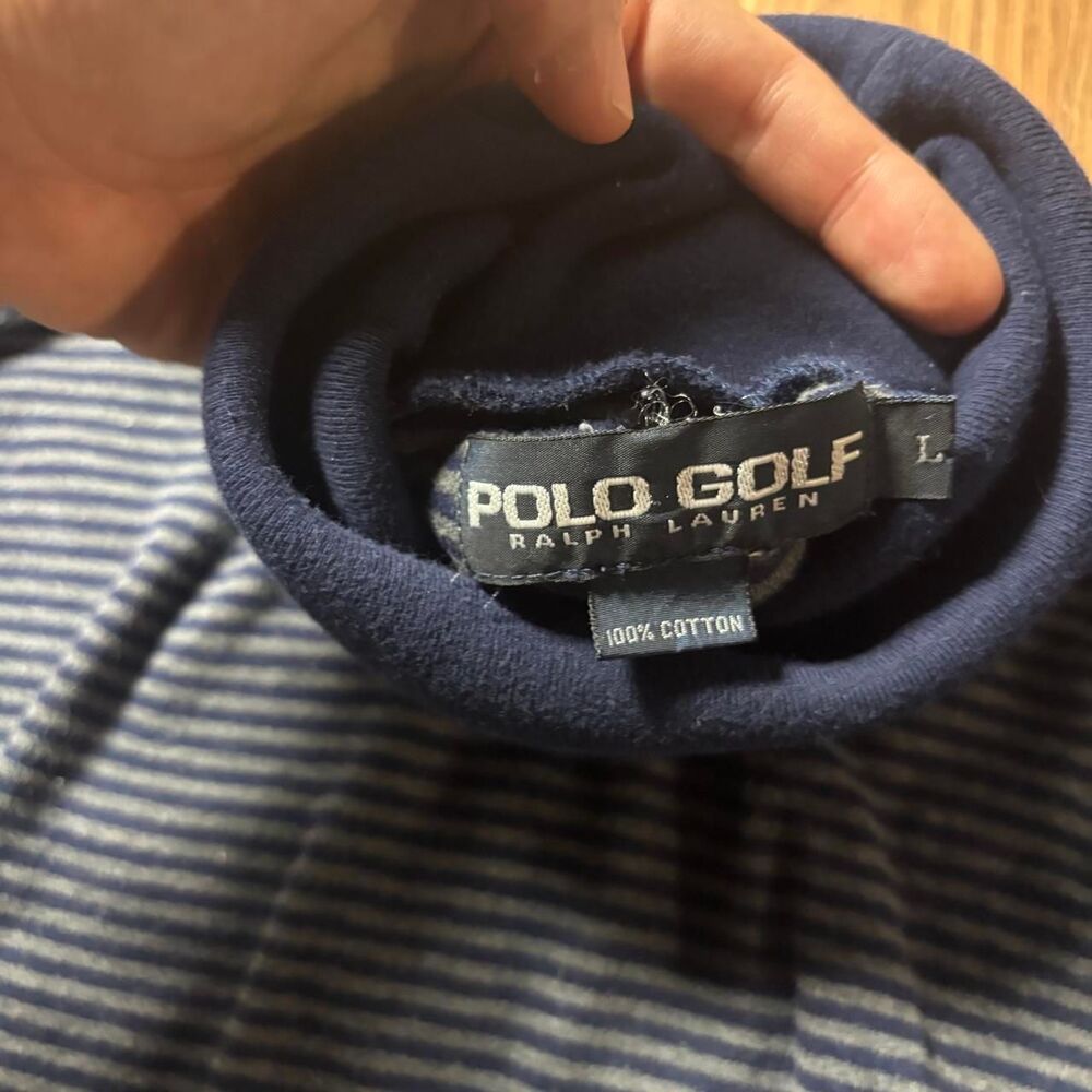 Polo-ralph-lauren Men's Navy and Blue Shirt